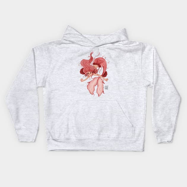 Mermaid Kids Hoodie by One Kidney Artist